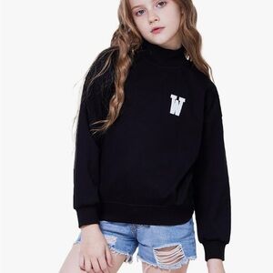 Black Kids Polo Shirt